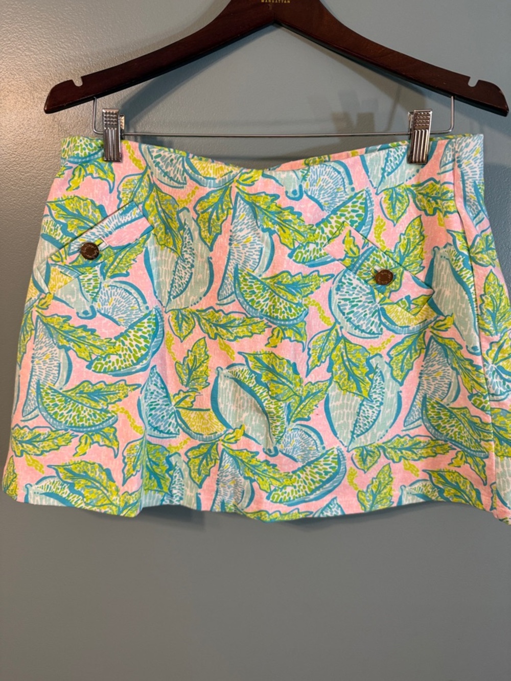 Lilly Pulitzer Tropical Print skort - Pink, Green & Blue